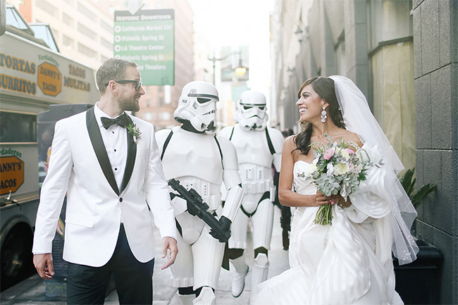 Свадьба в стиле Star Wars