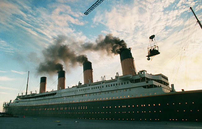 Модель Титаника в натуральную величину