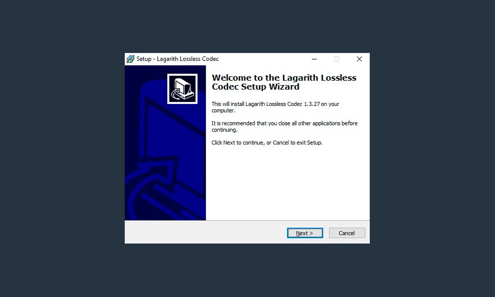 Скриншот кодека Lagarith