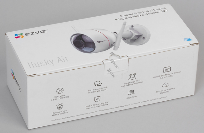 Обзор IP-камеры наблюдения Ezviz Husky Air