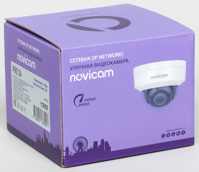 Коробка с Novicam Pro 24