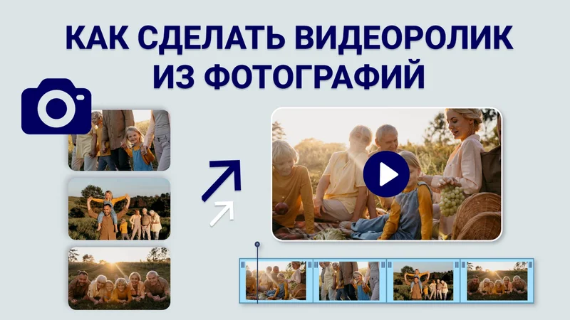 Как сделать видео из фото