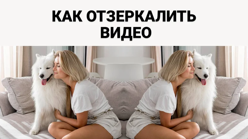 Как отзеркалить видео